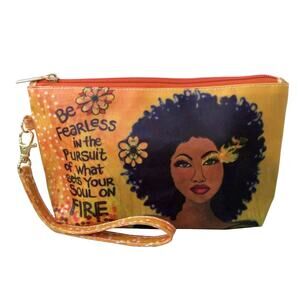 Shades of Color Statement Makeup Pouch | Soul on Fire